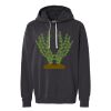 Unisex Garment-Dyed Lightweight Fleece Hooded Sweatshirt Thumbnail