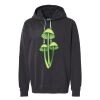 Unisex Garment-Dyed Lightweight Fleece Hooded Sweatshirt Thumbnail