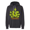 Unisex Garment-Dyed Lightweight Fleece Hooded Sweatshirt Thumbnail