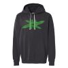 Unisex Garment-Dyed Lightweight Fleece Hooded Sweatshirt Thumbnail