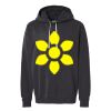 Unisex Garment-Dyed Lightweight Fleece Hooded Sweatshirt Thumbnail