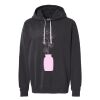 Unisex Garment-Dyed Lightweight Fleece Hooded Sweatshirt Thumbnail