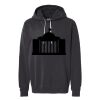 Unisex Garment-Dyed Lightweight Fleece Hooded Sweatshirt Thumbnail