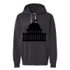 Unisex Garment-Dyed Lightweight Fleece Hooded Sweatshirt Thumbnail