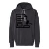 Unisex Garment-Dyed Lightweight Fleece Hooded Sweatshirt Thumbnail