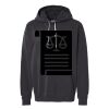 Unisex Garment-Dyed Lightweight Fleece Hooded Sweatshirt Thumbnail