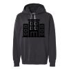Unisex Garment-Dyed Lightweight Fleece Hooded Sweatshirt Thumbnail