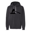 Unisex Garment-Dyed Lightweight Fleece Hooded Sweatshirt Thumbnail