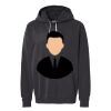 Unisex Garment-Dyed Lightweight Fleece Hooded Sweatshirt Thumbnail