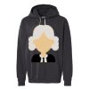 Unisex Garment-Dyed Lightweight Fleece Hooded Sweatshirt Thumbnail