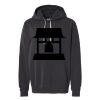 Unisex Garment-Dyed Lightweight Fleece Hooded Sweatshirt Thumbnail