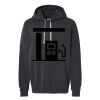 Unisex Garment-Dyed Lightweight Fleece Hooded Sweatshirt Thumbnail