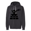 Unisex Garment-Dyed Lightweight Fleece Hooded Sweatshirt Thumbnail