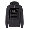Unisex Garment-Dyed Lightweight Fleece Hooded Sweatshirt Thumbnail