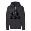 Unisex Garment-Dyed Lightweight Fleece Hooded Sweatshirt Thumbnail