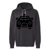 Unisex Garment-Dyed Lightweight Fleece Hooded Sweatshirt Thumbnail