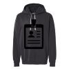 Unisex Garment-Dyed Lightweight Fleece Hooded Sweatshirt Thumbnail