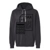 Unisex Garment-Dyed Lightweight Fleece Hooded Sweatshirt Thumbnail