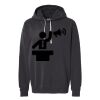 Unisex Garment-Dyed Lightweight Fleece Hooded Sweatshirt Thumbnail