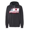 Unisex Garment-Dyed Lightweight Fleece Hooded Sweatshirt Thumbnail