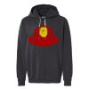 Unisex Garment-Dyed Lightweight Fleece Hooded Sweatshirt Thumbnail