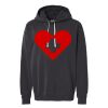 Unisex Garment-Dyed Lightweight Fleece Hooded Sweatshirt Thumbnail
