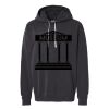 Unisex Garment-Dyed Lightweight Fleece Hooded Sweatshirt Thumbnail