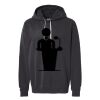 Unisex Garment-Dyed Lightweight Fleece Hooded Sweatshirt Thumbnail
