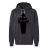 Unisex Garment-Dyed Lightweight Fleece Hooded Sweatshirt Thumbnail