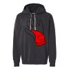 Unisex Garment-Dyed Lightweight Hooded Sweatshirt Thumbnail