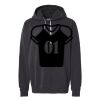 Unisex Garment-Dyed Lightweight Hooded Sweatshirt Thumbnail