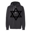 Unisex Garment-Dyed Lightweight Hooded Sweatshirt Thumbnail