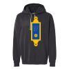Unisex Garment-Dyed Lightweight Hooded Sweatshirt Thumbnail
