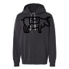 Unisex Garment-Dyed Lightweight Hooded Sweatshirt Thumbnail