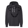 Unisex Garment-Dyed Lightweight Hooded Sweatshirt Thumbnail