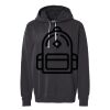 Unisex Garment-Dyed Lightweight Hooded Sweatshirt Thumbnail
