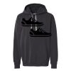 Unisex Garment-Dyed Lightweight Hooded Sweatshirt Thumbnail