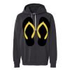 Unisex Garment-Dyed Lightweight Hooded Sweatshirt Thumbnail