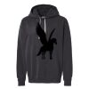Unisex Garment-Dyed Lightweight Hooded Sweatshirt Thumbnail