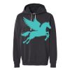 Unisex Garment-Dyed Lightweight Hooded Sweatshirt Thumbnail