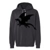 Unisex Garment-Dyed Lightweight Hooded Sweatshirt Thumbnail