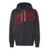 Unisex Garment-Dyed Lightweight Hooded Sweatshirt Thumbnail
