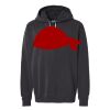Unisex Garment-Dyed Lightweight Hooded Sweatshirt Thumbnail