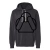 Unisex Garment-Dyed Lightweight Hooded Sweatshirt Thumbnail