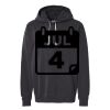 Unisex Garment-Dyed Lightweight Hooded Sweatshirt Thumbnail
