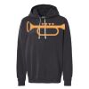 Unisex Garment-Dyed Lightweight Hooded Sweatshirt Thumbnail