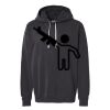 Unisex Garment-Dyed Lightweight Hooded Sweatshirt Thumbnail